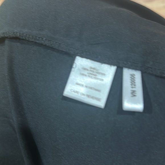 Eva Mendes Black and White Wrap Maxi Dress - Picture 7 of 7